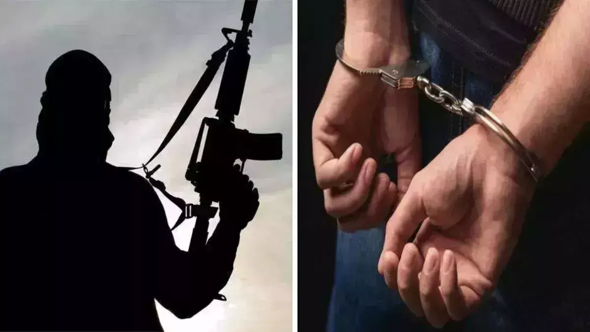 Manipur:  8 उग्रवादियों  गिरफ्तार,  हथियार और गोला-बारूद बरामद