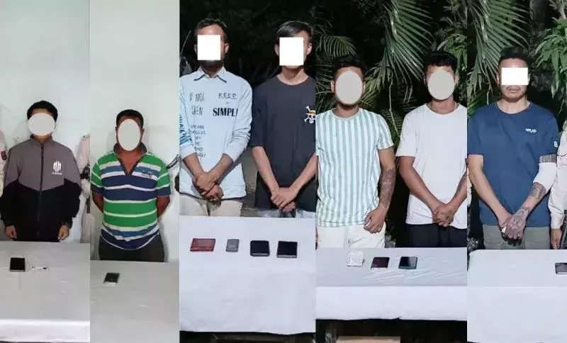 Manipur: 7 उग्रवादी गिरफ्तार, हथियार और विस्फोटक जब्त