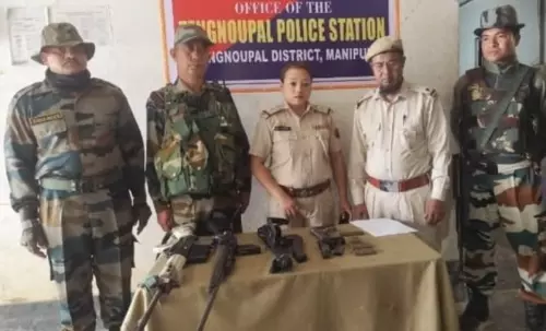 Manipur: भारत-म्यांमार सीमा पर घुसपैठ की कोशिश नाकाम Manipur: भारत-म्यांमार सीमा पर घुसपैठ की कोशिश नाकाम