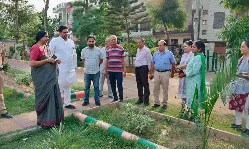 Haryana :  मेयर ने जगाधरी में पार्कों, सामुदायिक केंद्रों का निरीक्षण किया