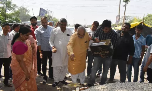 Karnal में 2.54 करोड़ रुपये की नागरिक परियोजनाओं की आधारशिला रखी गई
