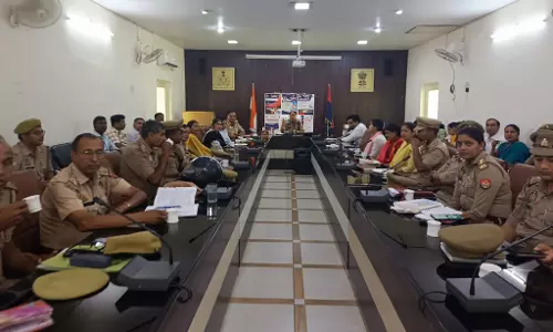 Farrukhabad: एएसपी ने ली एसजीपीयू एवं एएचटी की मासिक बैठक