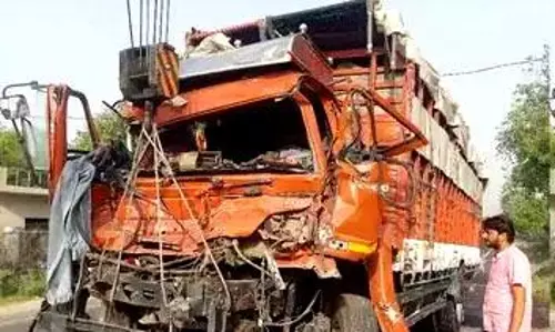 Bulandshahr: डीसीएम-ट्रक की टक्कर में तीन की मौत