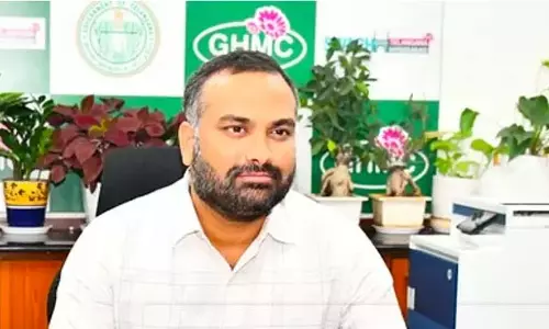 GHMC प्रमुख ने अपशिष्ट निपटान सुविधा का दौरा किया