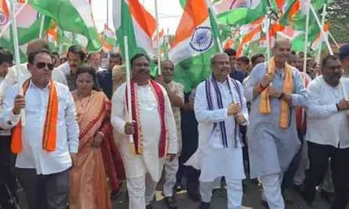 ऑपरेशन सिंदूर की सफलता के लिए सशस्त्र बलों के सम्मान में संबलपुर में विशाल Tiranga Yatra निकाली गई