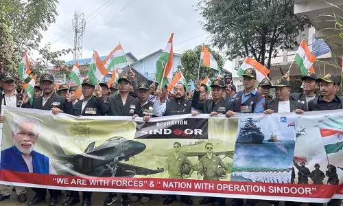Nagaland :  वोखा में आयोजित हुई तिरंगा यात्रा रैली