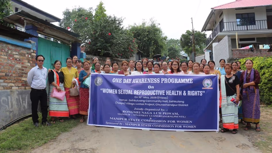 Manipur : यौन-प्रजनन स्वास्थ्य पर जागरूकता कार्यक्रम आयोजित किया गया