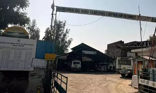HRTC का पठानकोट डिपो बेदखली से जूझ रहा
