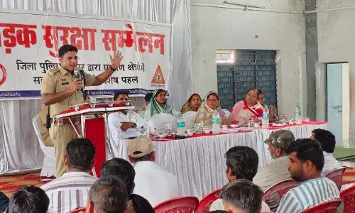 धरसींवा में आयोजित यातायात सुरक्षा सम्मेलन में 600 से अधिक लोगों की सहभागिता