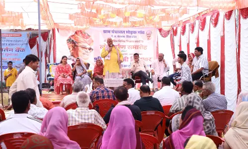 Kota जिले की ग्राम पंचायत पीपल्दा में ‘सरकार आपके द्वार’ के तहत मंत्री ने की जनसुनवाई