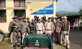 Manipur: सुरक्षा बलों ने चुराचांदपुर अभियान में सीकेएनडीएफ के प्रमुख कार्यकर्ता को गिरफ्तार किया Manipur: सुरक्षा बलों ने चुराचांदपुर अभियान में सीकेएनडीएफ के प्रमुख कार्यकर्ता को गिरफ्तार किया