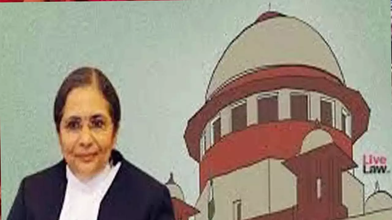 CJI ने निष्पक्षता और दृढ़ता के लिए सेवानिवृत्त सुप्रीम कोर्ट जज बेला त्रिवेदी की सराहना की CJI ने निष्पक्षता और दृढ़ता के लिए सेवानिवृत्त सुप्रीम कोर्ट जज बेला त्रिवेदी की सराहना की