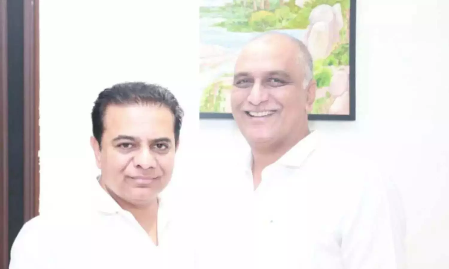 KTR ने हरीश से मुलाकात की, एकता वार्ता की शुरुआत की KTR ने हरीश से मुलाकात की, एकता वार्ता की शुरुआत की