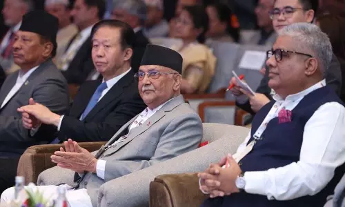 सागरमाथा संवाद में चीनी दल ने एवरेस्ट को कहा Chomolungma सागरमाथा संवाद में चीनी दल ने एवरेस्ट को कहा Chomolungma