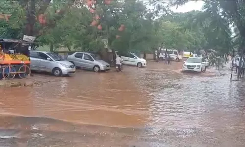Karnataka rains : नापोक्लू, दावणगेरे में भारी बारिश