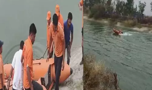 Lucknow: पत्नी से विवाद के बाद अधिवक्ता ने डैम में छलांग लगाई, रिश्तेदार की भी गई जान