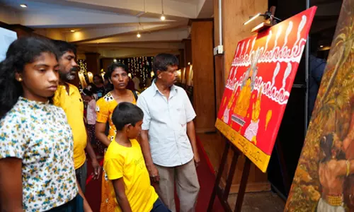 Sri Lanka में भारतीय मिशन ने बौद्ध मूर्तिकला विरासत पर प्रदर्शनी आयोजित की