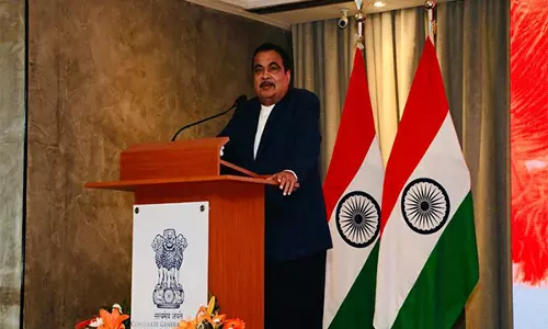 केंद्रीय मंत्री नितिन गडकरी ने Brazil में भारतीय प्रवासियों से बातचीत की