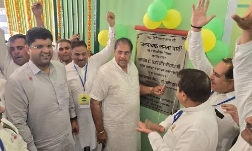 Haryana :  दुष्यंत चौटाला ने 100 करोड़ रुपये से अधिक के भूमि घोटाले का आरोप