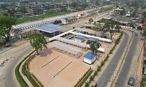 हैबरगांव स्टेशन का पुनर्विकास कार्य पूरा