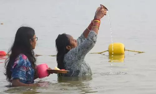 Telangana: कालेश्वरम में तीर्थयात्रियों की संख्या में वृद्धि Telangana: कालेश्वरम में तीर्थयात्रियों की संख्या में वृद्धि