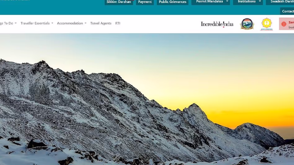 Sikkim ने राज्य दिवस पर पर्यटन क्षेत्र के लिए