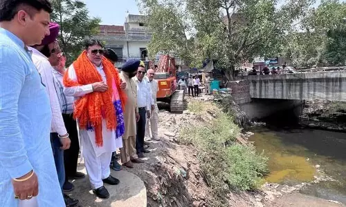 Budha दरिया के किनारे रिटेनिंग वॉल और सड़क बनाने की परियोजना शुरू
