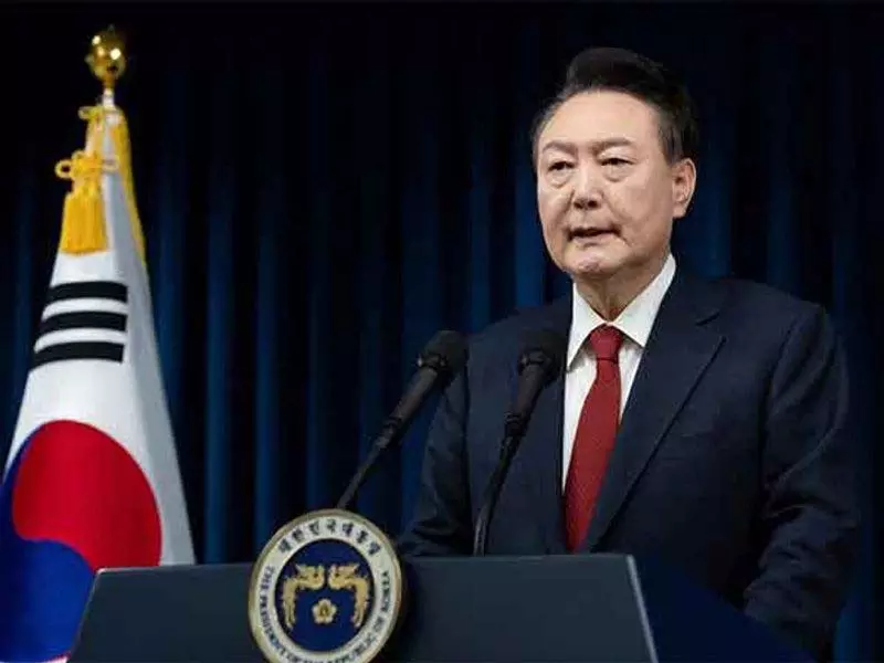 South Korean के पूर्व राष्ट्रपति यूं सूक योल ने पीपुल्स पावर पार्टी छोड़ी South Korean के पूर्व राष्ट्रपति यूं सूक योल ने पीपुल्स पावर पार्टी छोड़ी