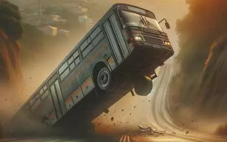 Tamil Nadu: वलपराई में बस खाई में गिरने से 30 लोग घायल Tamil Nadu: वलपराई में बस खाई में गिरने से 30 लोग घायल
