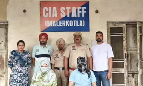 पंजाब : मलेरकोटला पुलिस ने जासूसी के आरोप में महिला समेत दो लोगों को किया गिरफ्तार