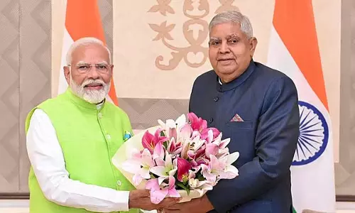 प्रधानमंत्री मोदी ने उपराष्ट्रपति जगदीप धनखड़ को जन्मदिन की शुभकामनाएं दी