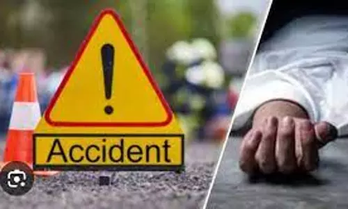 Lakhimpur: बोलेरो की टक्कर से बाइक सवार की मौत