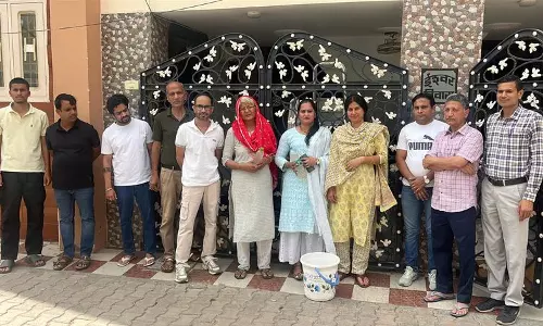 Haryana : भिवानी निवासियों ने दूषित जलापूर्ति के खिलाफ प्रदर्शन किया