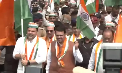 Nagpur: सीएम देवेंद्र फडणवीस ने तिरंगा यात्रा में हिस्सा लिया