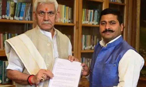 गौरव ने LG से मुलाकात कर व्यापारिक समुदाय और सीमावर्ती लोगों के लिए राहत मांगी