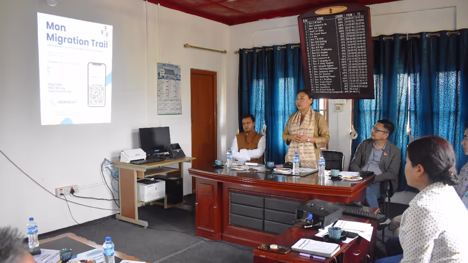 Nagaland : मोन पुलिस ने व्हाट्सएप आधारित युवा प्रवास सुरक्षा