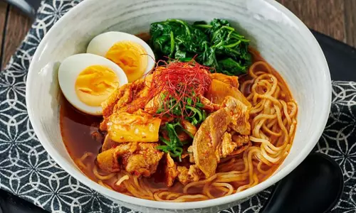 Kimchi Ramen recipe बनाएं केवल 5 स्टेप में जल्दी और आसानी से