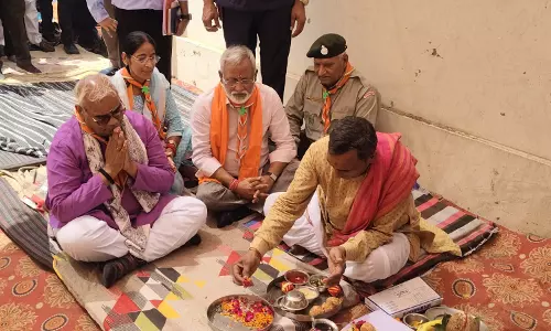Jaipur: शिक्षा मंत्री मदन दिलावर ने किया हॉल निर्माण कार्य का भूमि पूजन