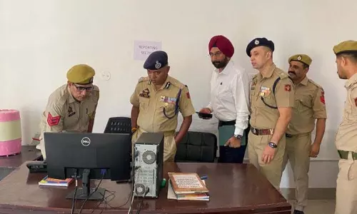 IGP ने साइबर पुलिस स्टेशन जम्मू जोन का निरीक्षण किया IGP ने साइबर पुलिस स्टेशन जम्मू जोन का निरीक्षण किया