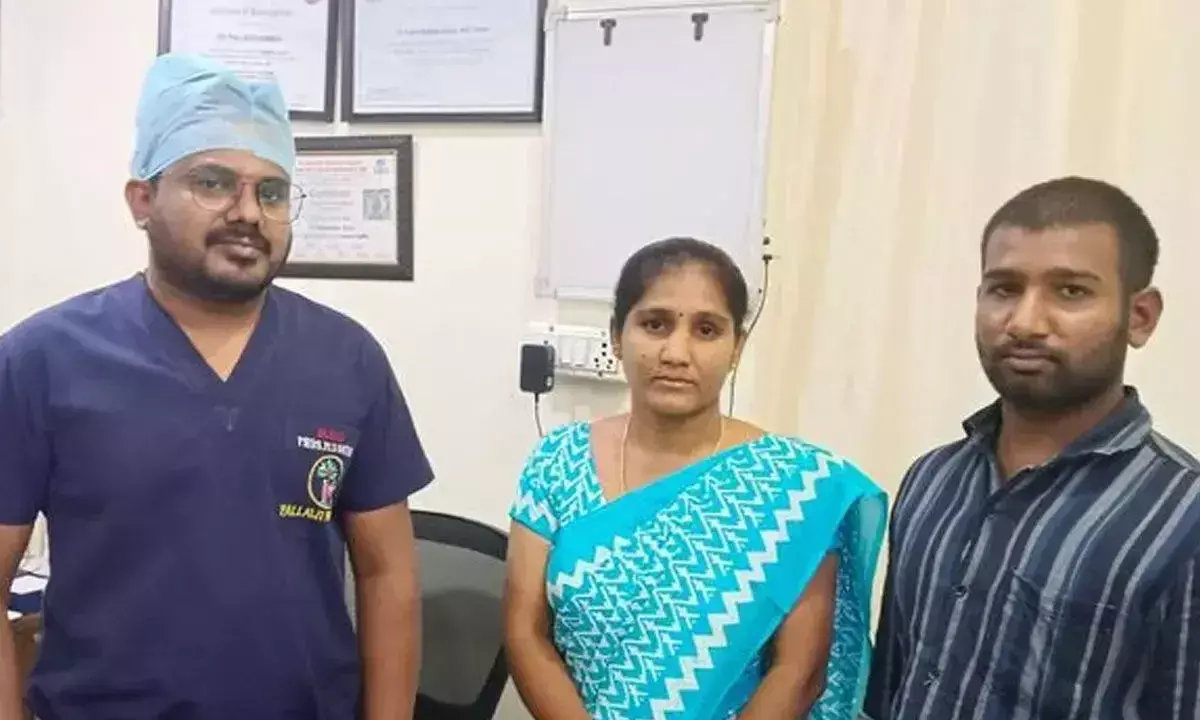 Telangana: पल्लवी अस्पताल में कूल्हे की दुर्लभ सर्जरी की गई Telangana: पल्लवी अस्पताल में कूल्हे की दुर्लभ सर्जरी की गई
