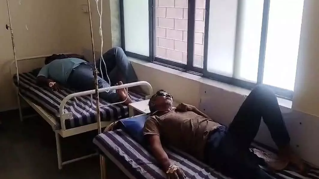 Palghar : बोइसर में कैमलिन फाइन साइंसेज फैक्ट्री में केमिकल लीक Palghar : बोइसर में कैमलिन फाइन साइंसेज फैक्ट्री में केमिकल लीक