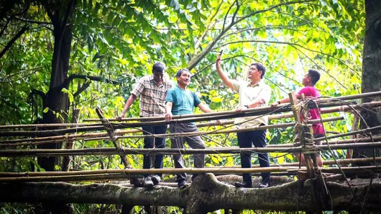 Meghalaya वाहलिंगखत में लिविंग रूट ब्रिजेज एक्सपीरियंस सेंटर स्थापित करेगा Meghalaya वाहलिंगखत में लिविंग रूट ब्रिजेज एक्सपीरियंस सेंटर स्थापित करेगा