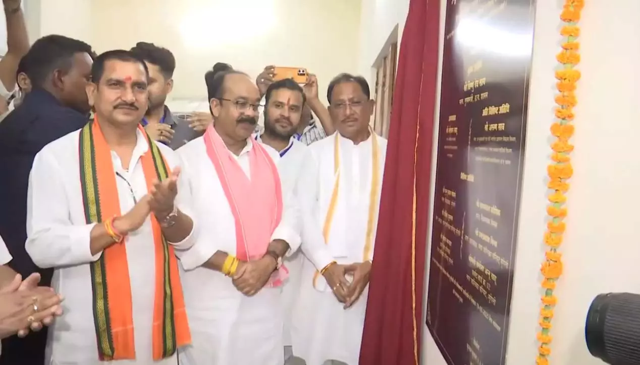 मुख्यमंत्री विष्णुदेव साय ने किया मुंगेली प्रेस क्लब का उद्घाटन मुख्यमंत्री विष्णुदेव साय ने किया मुंगेली प्रेस क्लब का उद्घाटन
