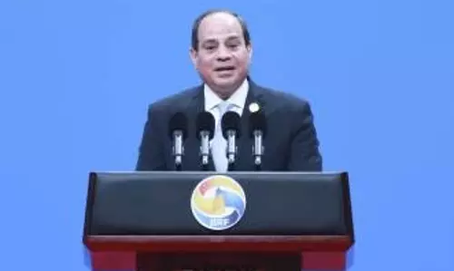 मिस्र के राष्ट्रपति ने अमेरिकी अधिकारी से गाजा में तत्काल युद्ध विराम का आग्रह किया मिस्र के राष्ट्रपति ने अमेरिकी अधिकारी से गाजा में तत्काल युद्ध विराम का आग्रह किया