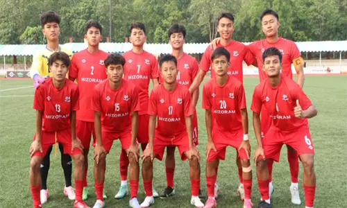 मिजोरम स्वामी विवेकानंद पुरुष अंडर 20 NFC क्वार्टर फाइनल में पहुंचा