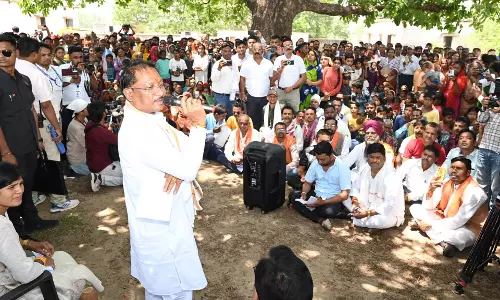 चुकतीपानी गांव की समस्या सुनी CM साय ने