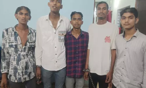 रायपुर में अमन डॉन गैंग के साथ गिरफ्तार, पुलिस ने निकाला जुलूस