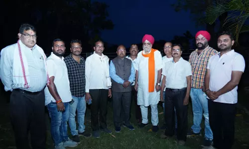 कृषिमंत्री राम विचार नेताम ने पाली में जनप्रतिनिधियों से की मुलाकात