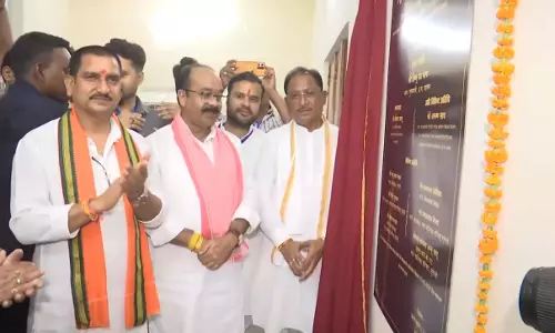 मुख्यमंत्री विष्णुदेव साय ने किया मुंगेली प्रेस क्लब का उद्घाटन
