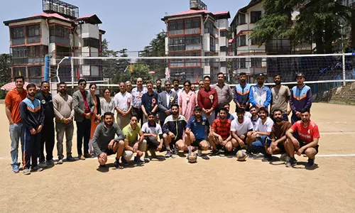 हिमाचल प्रदेश विश्वविद्यालय में अंतर-संकाय खेल प्रतियोगिता शुरू